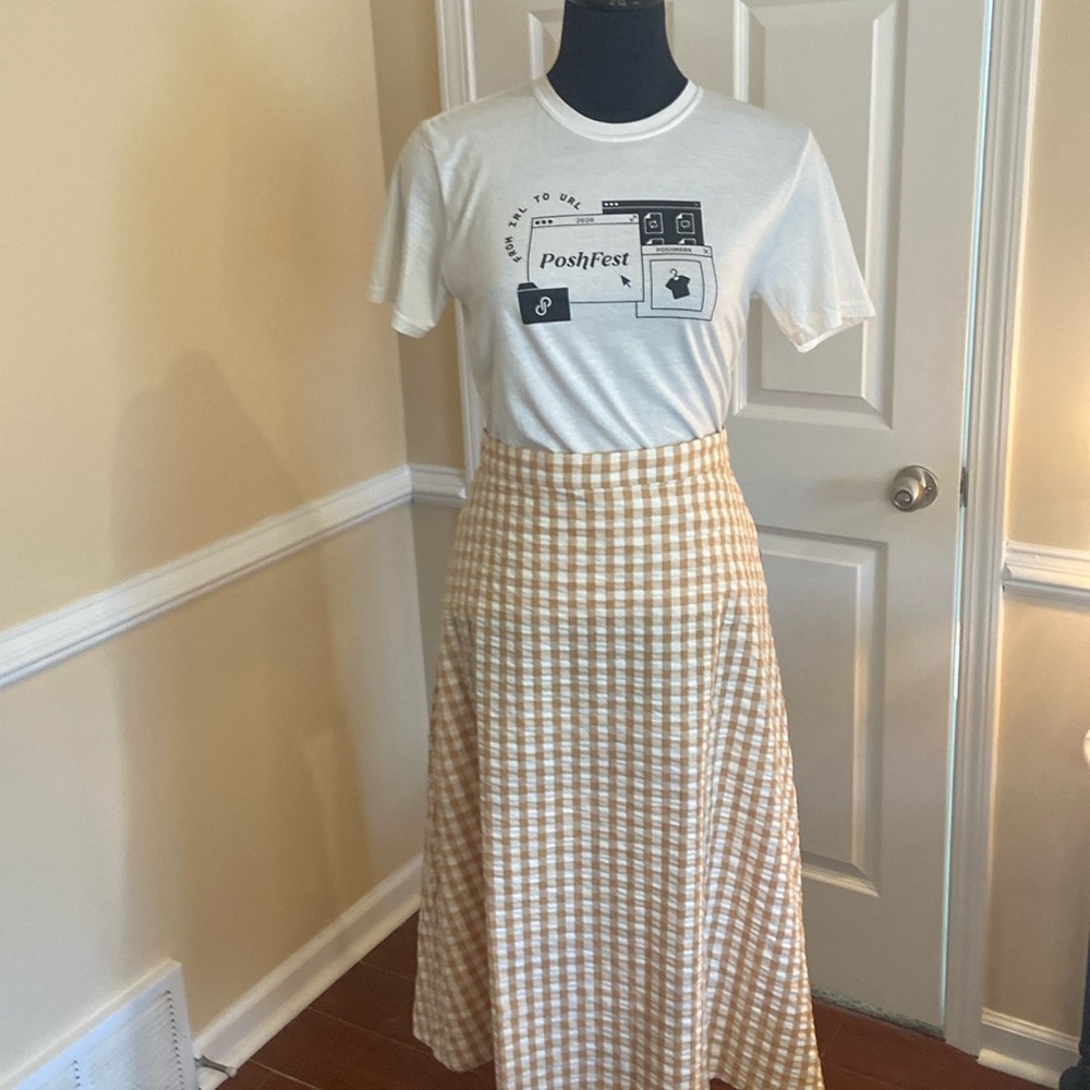 Isaac Mizrahi Plaid Skirt
